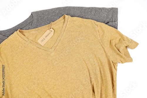 Organic cotton clothes. Nat...