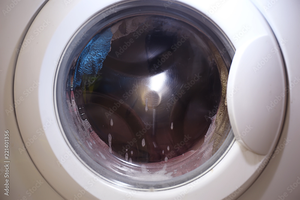 washing machine door / house wash, home appliances, household chores