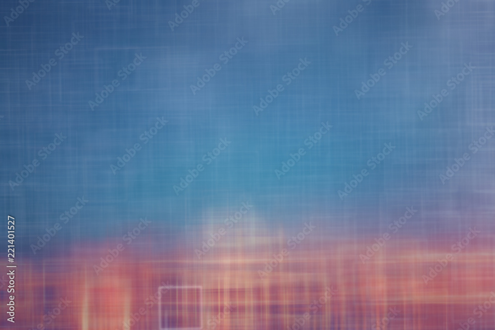 blurred abstract / blue violet gradient background square bokeh, beautiful technological modern background, blurred lines abstract gray