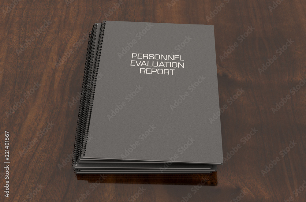Bound Personnel Evaluation Booklet Pile Bound Personnel Evaluation Booklet Pile