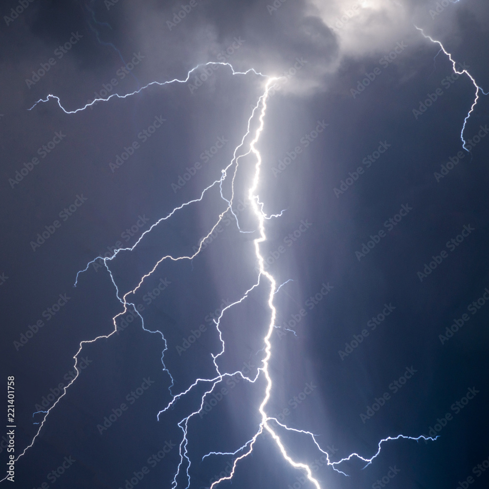 lightnings and thunder bold strike at summer storm lightnings and thunder bold strike at summer storm