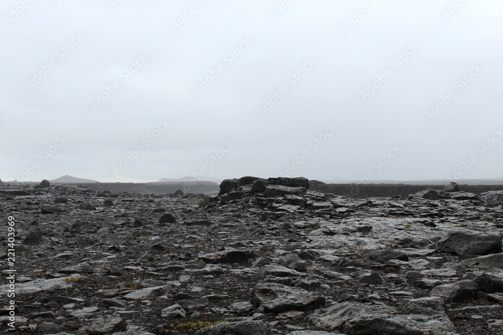 lava blocks formations in Iceland lava blocks formations in Iceland