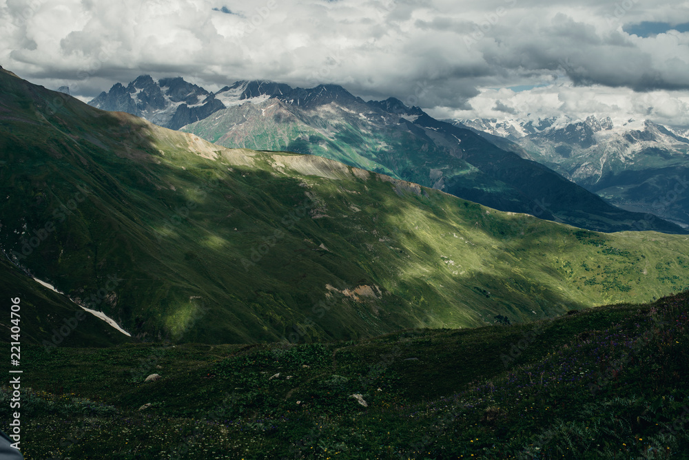 Fototapeta premium beautiful mountains of Georgia