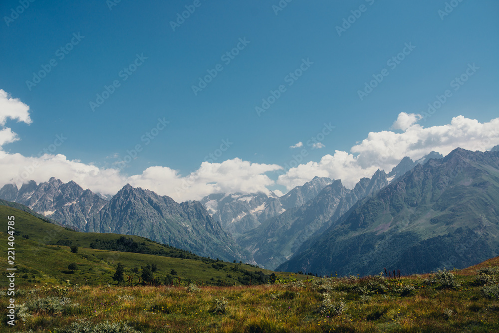 Fototapeta premium beautiful mountains of Georgia