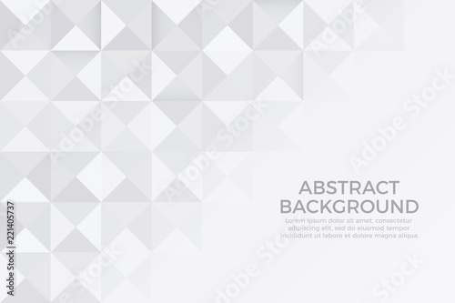 Gray color and white color background abstract art