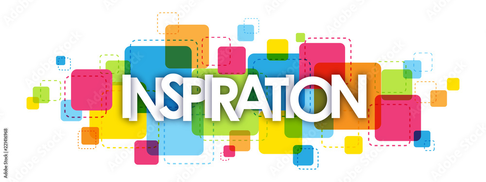 INSPIRATION letters banner