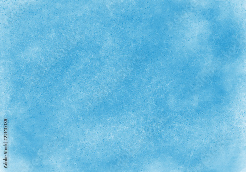 Abstract Blue Winter Background 