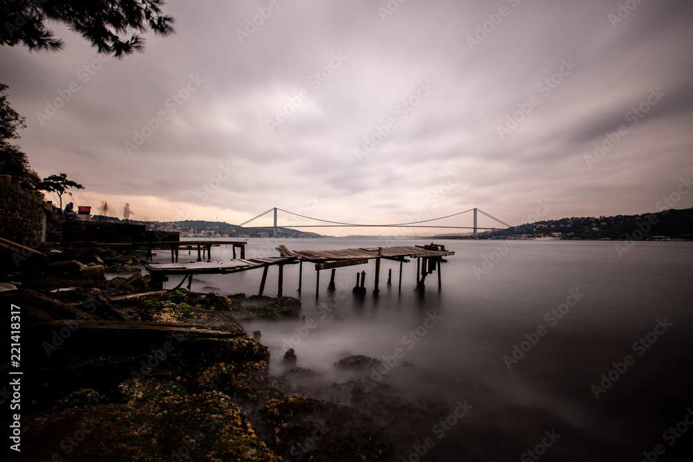 Long exposure of Istanbul