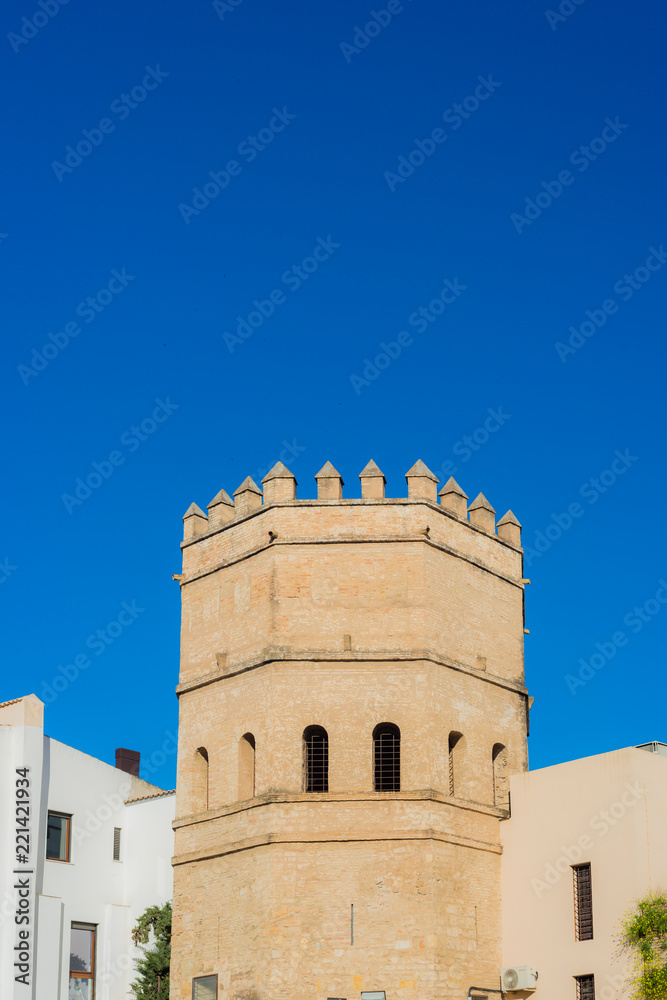 The Torre de la Plata in Seville, Spain.