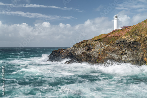 Turbulent Sea  Trevose Head  Cornwall