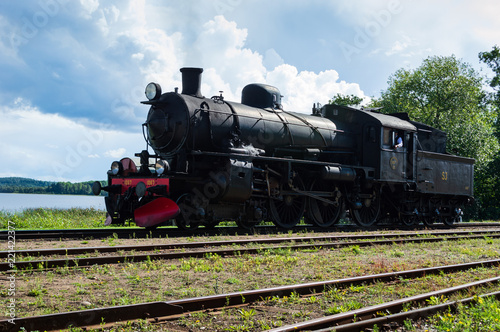 Nora steam train, Sweden