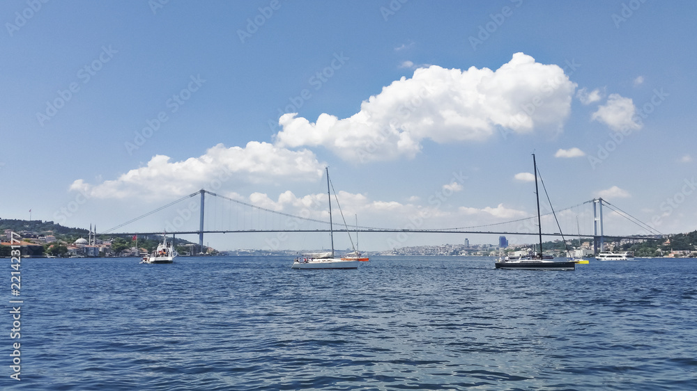 Istanbul Bosphorus Bridge, Turkey Istanbul Bosphorus Bridge, Turkey