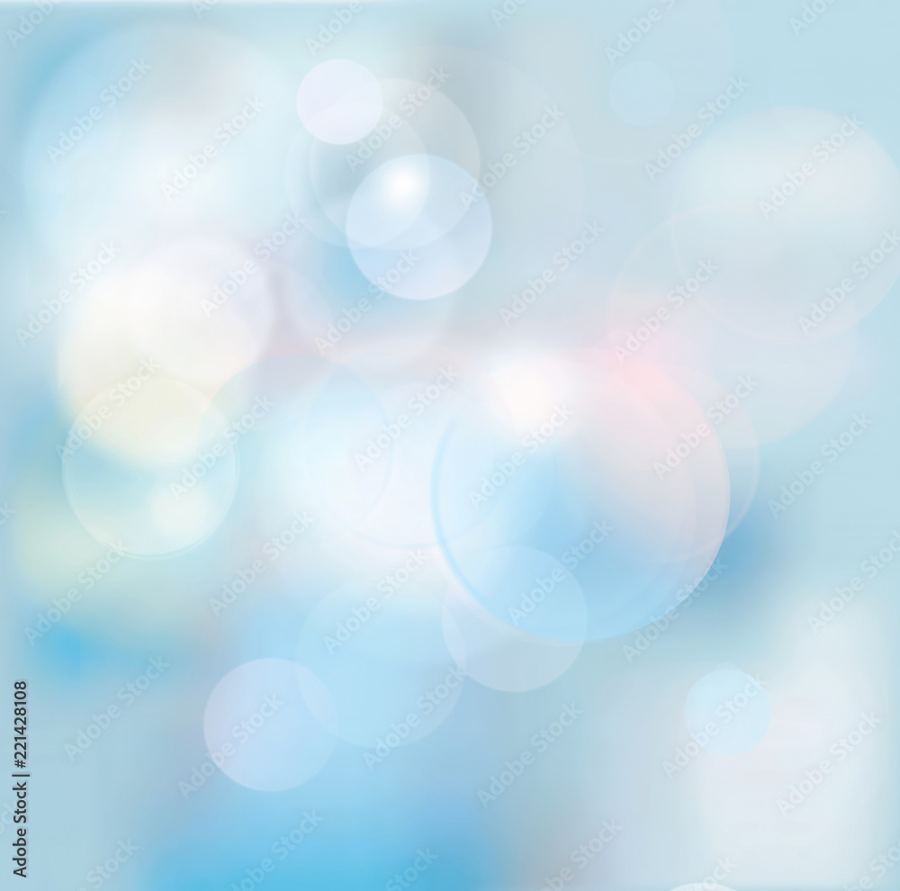 Blue background blur,holiday wallpaper