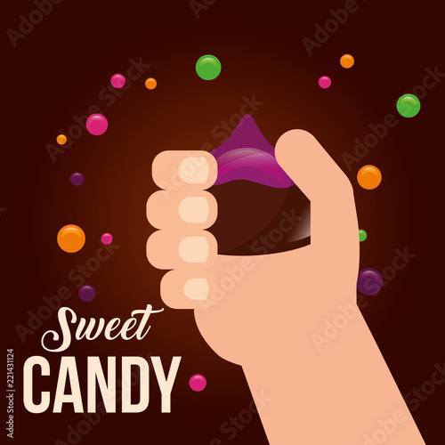sweet candy card