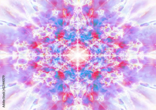 Colourful kaleidoscope background