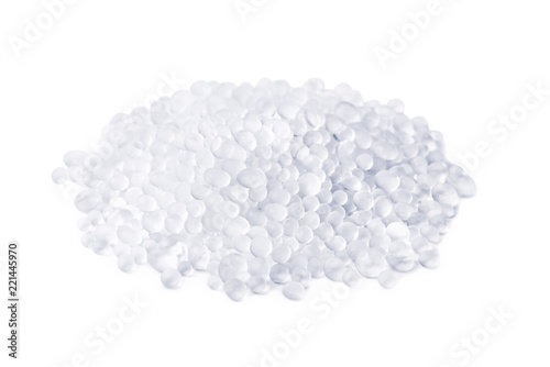 Pile of silica gel granules photo