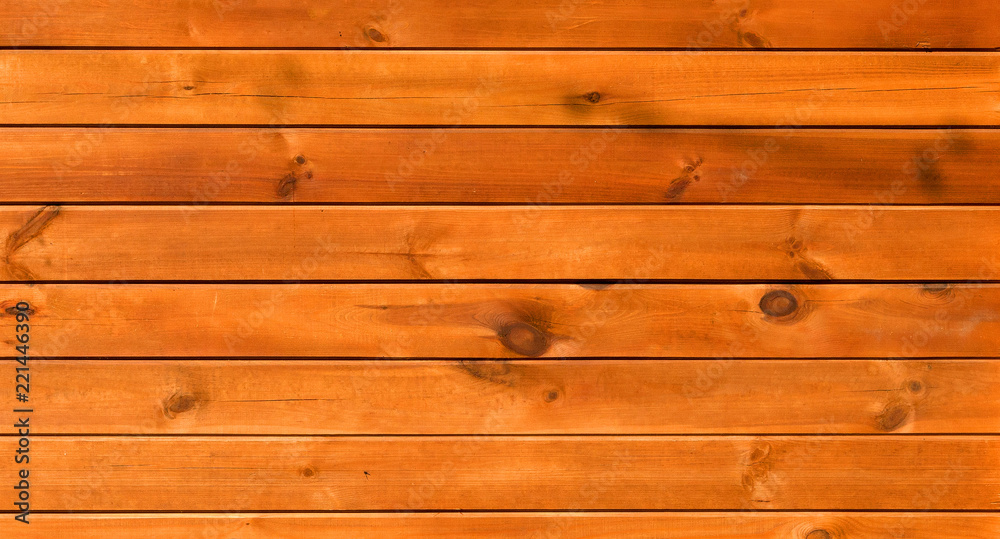 Naklejka premium Texture of an old wooden wall. Background