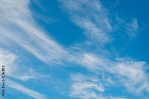 Photography Textured background of blue sky with clouds