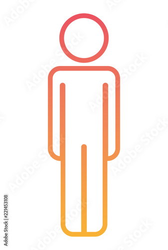 male figure human silhouette