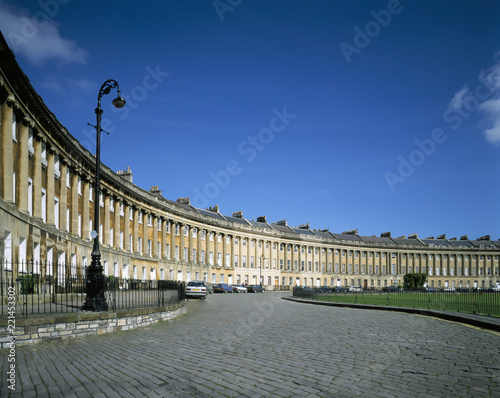 The Royal Crescent ,Bath, England Uk photo