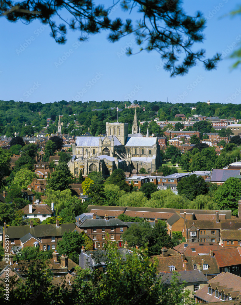 Fototapeta premium WINCHESTER CATHEDRAL HAMPSHIRE ENGLAND