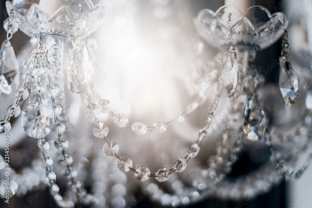 abstract image background of blur bokeh and crystal chandelier light equipment filter tone color effect abstract image background of blur bokeh and crystal chandelier light equipment filter tone color effect