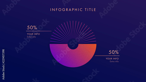 Vibrant Gradient Infographic