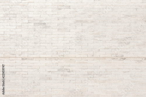 white brick wall texture background.