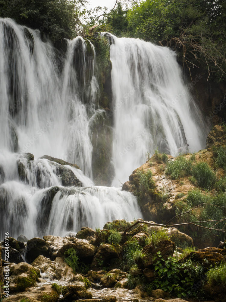 Naklejka premium Kravica waterfall in Bosnia and Herzegovina