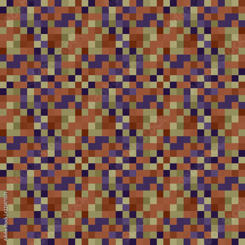 Fototapeta Naklejka Na Ścianę i Meble -  Seamless pattern background from a variety of multicolored squares.