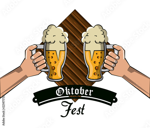 Oktober fest card