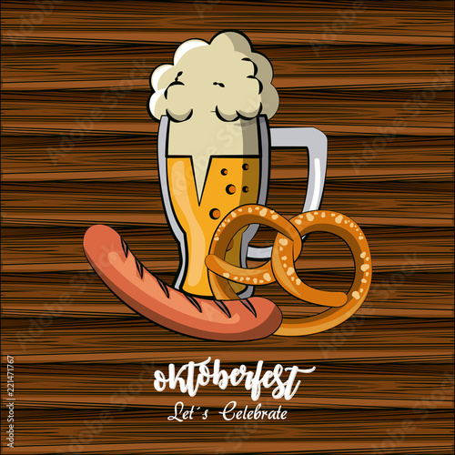 Oktober fest card