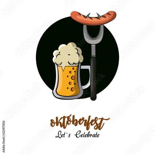 Oktober fest card
