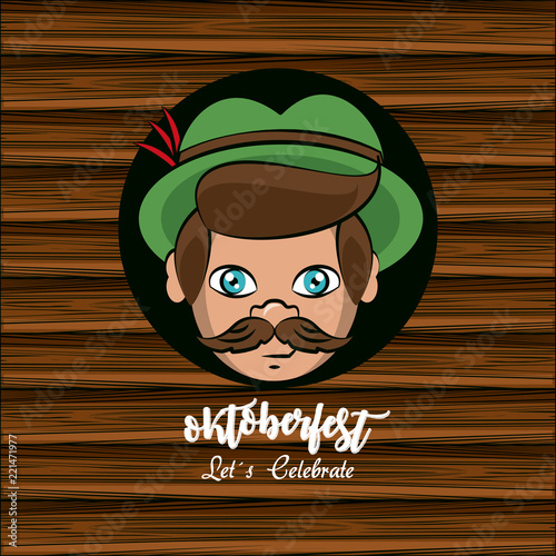 Oktober fest card