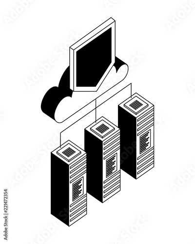 database server cloud computing storage protection connection