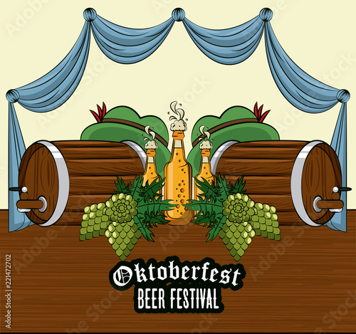 Oktober fest card