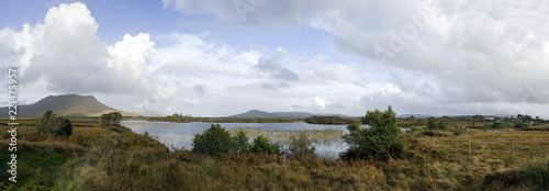 Landschaft der Connemara, Irland