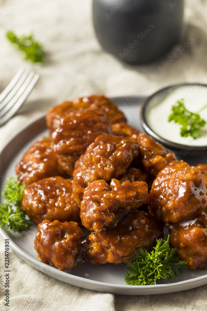 Barbecue Boneless Chicken Wings Barbecue Boneless Chicken Wings