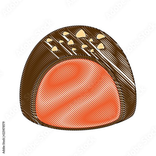 sweet candy chocolate bon bon stuffed