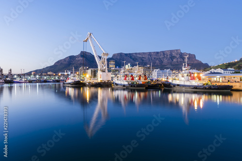 Victoria and Alfred Harbour sunrise, Cape Town