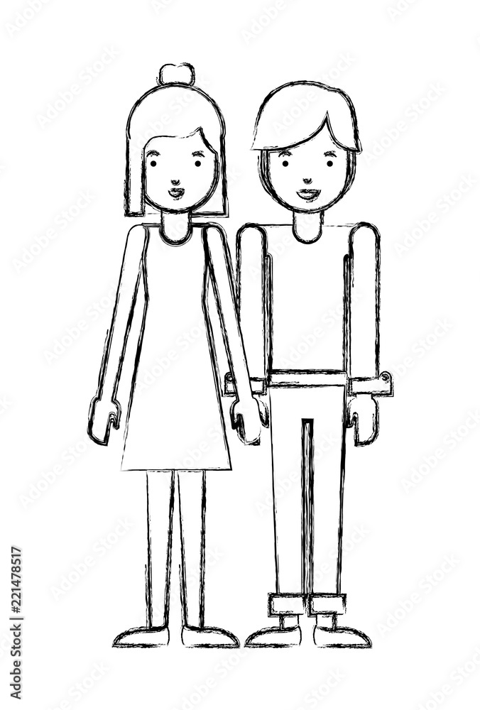 couple avatar characters icons couple avatar characters icons