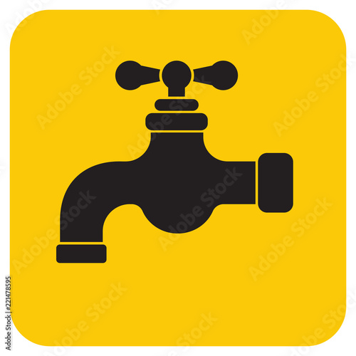 Water tap icon