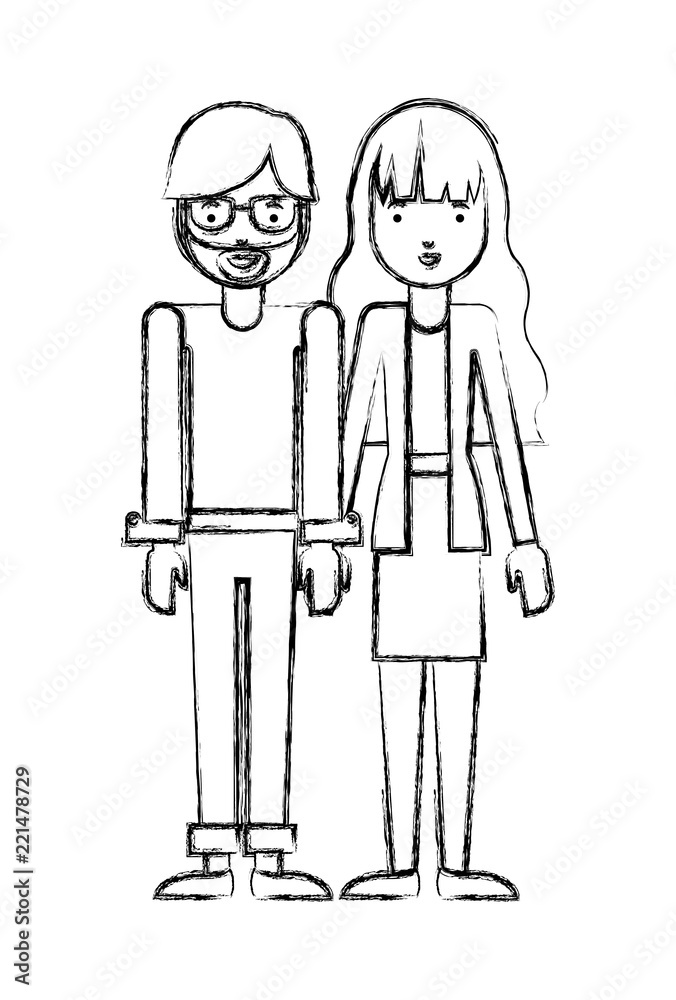couple avatar characters icons couple avatar characters icons