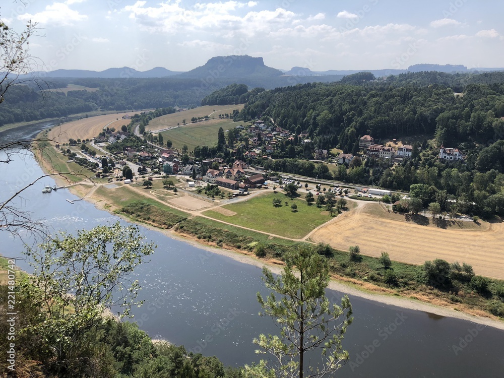 Saxony Switzerland, Germany, summer 2018