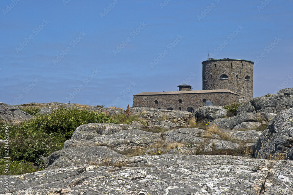 Festung Carlsten auf der schwedischen Schäreninsel Marstrand