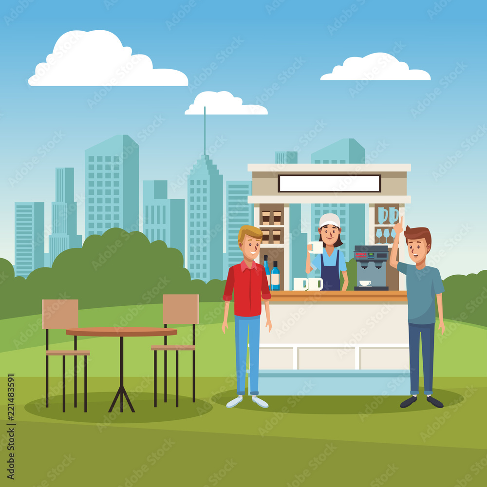 Coffee stand ar park Coffee stand ar park
