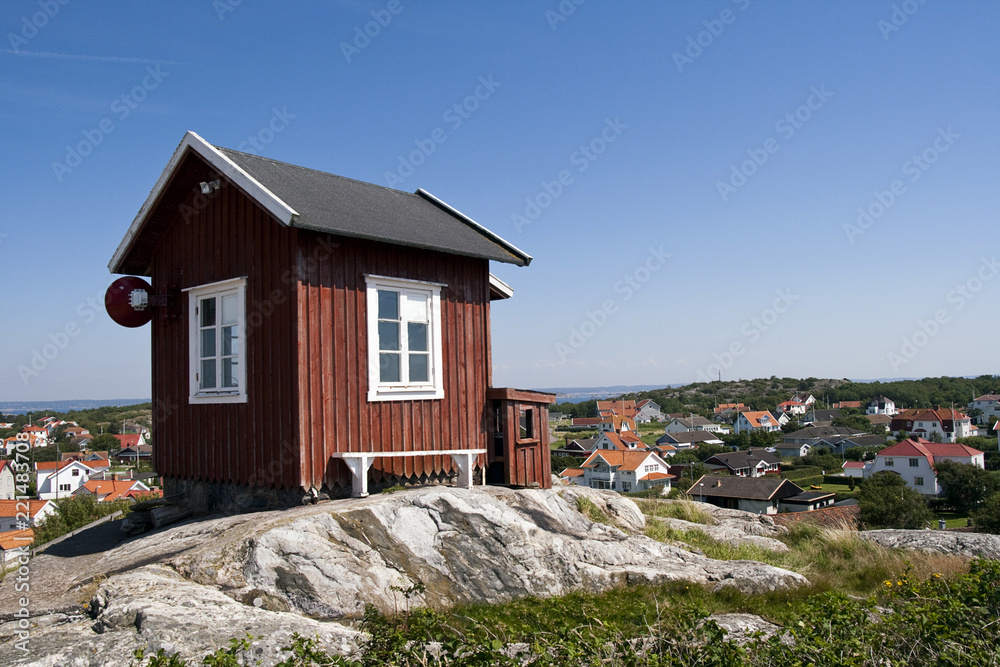 tsenhaus auf der Schäreninsel Vrångö an der schwedischen Westküste tsenhaus auf der Schäreninsel Vrångö an der schwedischen Westküste