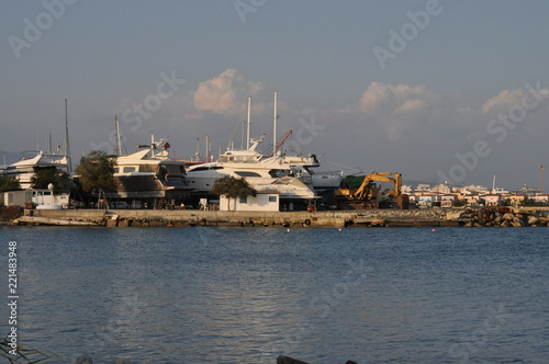 The beautiful Karnagio Beach Limassol in Cyprus photo