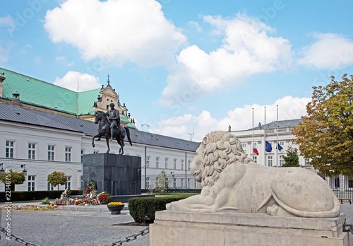 Warschauer Präsidentenpalast, Pole photo