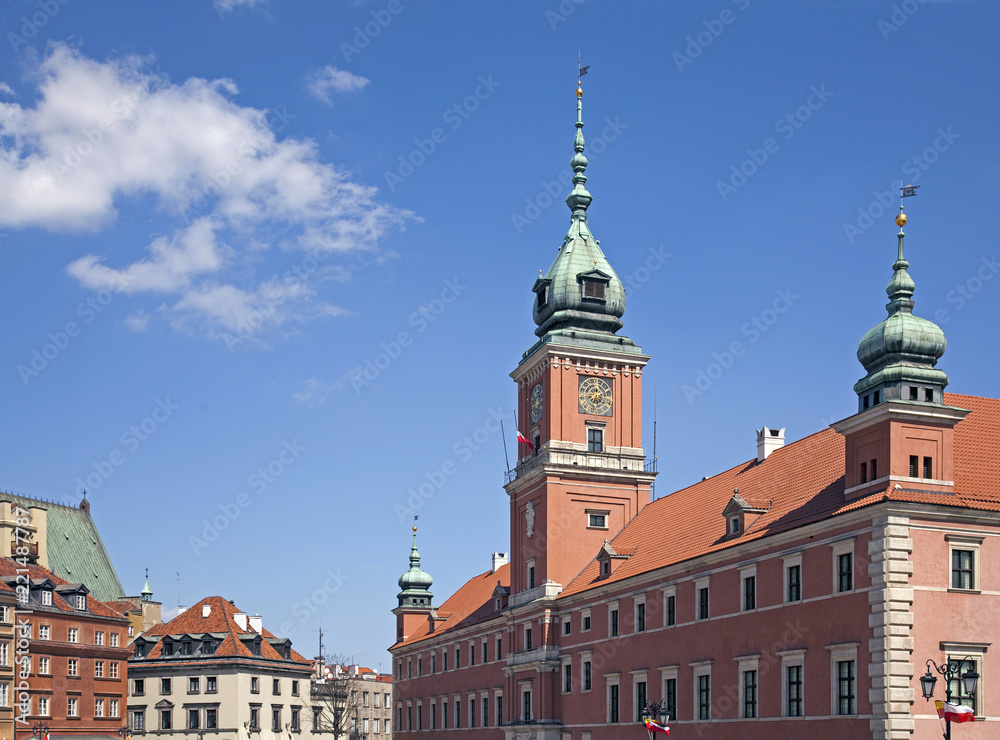 Obraz premium Königliches Schloss, Warschau, Polen